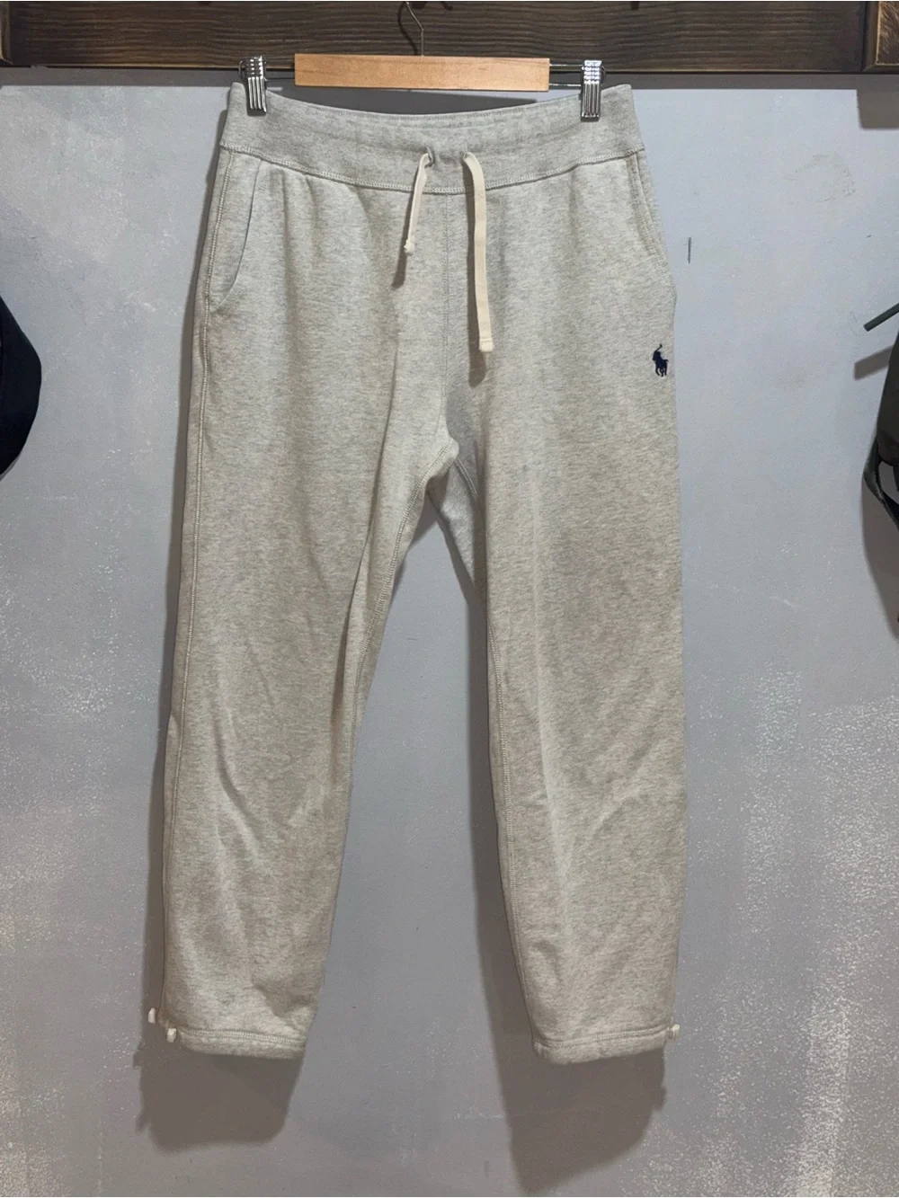 Polo by Ralph Lauren Men’s Small Light Gray Cozy Drawstring Sweatpants